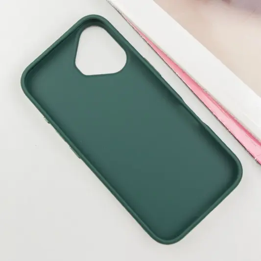 TPU чохол Bonbon Metal Style with MagSafe для Apple iPhone 16 (6.1") Зелений / Pine green - зображення 1 