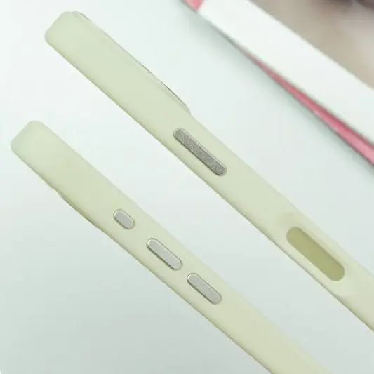 TPU чохол Bonbon Metal Style with MagSafe для Apple iPhone 16 Plus (6.7") Білий / White - зображення 3 