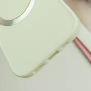 TPU чохол Bonbon Metal Style with MagSafe для Apple iPhone 16 Plus (6.7"), Білий / White