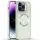 TPU чехол Bonbon Metal Style with MagSafe для Apple iPhone 16 Pro Max (6.9") Белый / White
