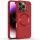 TPU чехол Bonbon Metal Style with MagSafe для Apple iPhone 16 Pro Max (6.9") Красный / Red