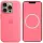Чехол Silicone case (AAA) with Magsafe and Animation для Apple iPhone 15 Pro (6.1") Розовый / Pink