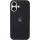 Чохол Silicone Case Full Protective (AA) для Apple iPhone 16 (6.1") Чорний / Black
