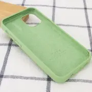 Чехол Silicone Case Full Protective (AA) для Apple iPhone 16 Plus (6.7"), Мятный / Mint