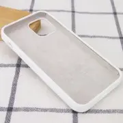 Чохол Silicone Case Full Protective (AA) для Apple iPhone 16 Pro (6.3"), Білий / White