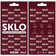 Захисне скло SKLO 3D для Realme 12 5G / 12x 5G, Чорний