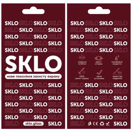 Захисне скло SKLO 3D для Realme 12 5G / 12x 5G / 13 5G Чорний - зображення 3 