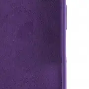 Чехол Silicone Case Full Camera Protective (AA) для Apple iPhone 16 (6.1"), Фиолетовый / Amethyst