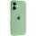 Чехол Silicone Case Full Camera Protective (AA) для Apple iPhone 16 (6.1") Зеленый / Pistachio