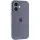Чехол Silicone Case Full Camera Protective (AA) для Apple iPhone 16 Plus (6.7") Серый / Lavender Gray