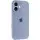 Чехол Silicone Case Full Camera Protective (AA) для Apple iPhone 16 Plus (6.7") Голубой / Lilac Blue
