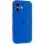 Чехол Silicone Case Full Camera Protective (AA) для Apple iPhone 16 Plus (6.7") Синий / Capri Blue