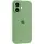 Чехол Silicone Case Full Camera Protective (AA) для Apple iPhone 16 Plus (6.7") Мятный / Mint