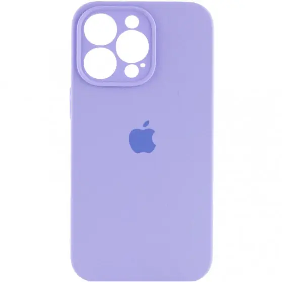 Чехол Silicone Case Full Camera Protective (AA) для Apple iPhone 16 Pro Max (6.9") Сиреневый / Dasheen
