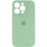 Чохол Silicone Case Full Camera Protective (AA) для Apple iPhone 16 Pro Max (6.9") Зелений / Pistachio