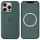 Чехол Silicone case (AAA) with Magsafe and Animation для Apple iPhone 16 Pro Max (6.9") Lake Green