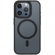 TPU+PC чохол Blueo Skin Friendly Frosted with MagSafe для Apple iPhone 13 Pro (6.1"), Чорний