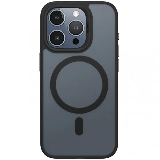 TPU+PC чехол Blueo Skin Friendly Frosted with MagSafe для Apple iPhone 13 Pro (6.1"), Черный