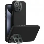Чохол Silicone Nillkin LensWing Prop Magnetic для Apple iPhone 16 Pro Max (6.9"), Чорний / Black