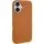 Шкіряний чохол Carved with MagSafe для Apple iPhone 16 (6.1") Orange