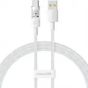 Дата кабель Baseus Gem Fast Charging USB to Type-C 100W (1m) (P10373002211) Moon White
