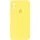 Чехол Silicone Case Square Full Camera Protective (AA) для Apple iPhone XR (6.1") Желтый / Yellow
