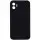 Silicone Case Square Full Camera Protective (AA) NOLOGO для Apple iPhone 11 (6.1") Чорний / Black