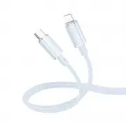 Дата кабель Borofone BX112 Lemon Type-C to Lightning 27W (1m) Blue