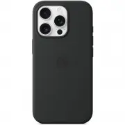 Чехол Silicone case (AAA) full with Magsafe and Animation для Apple iPhone 16 Pro Max (6.9"), Black