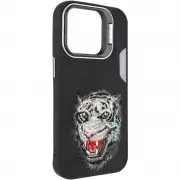 TPU+PC чехол Friends для Apple iPhone 15 (6.1") Black Tiger