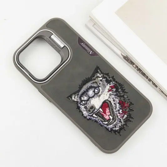 TPU+PC чехол Friends для Apple iPhone 15 (6.1") Grey Wolf - изображение 2