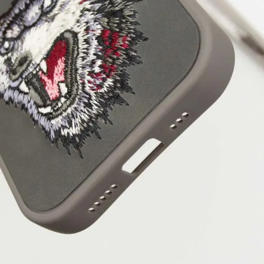 TPU+PC чехол Friends для Apple iPhone 15 (6.1") Grey Wolf - изображение 5