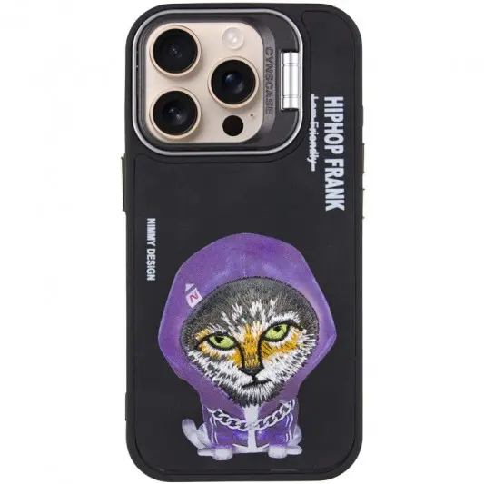 TPU+PC чохол Friends для Apple iPhone 15 Pro (6.1") Black Cat - зображення 1 