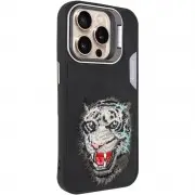 TPU+PC чехол Friends для Apple iPhone 15 Pro Max (6.7") Black Tiger