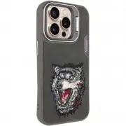 TPU+PC чехол Friends для Apple iPhone 15 Pro Max (6.7") Grey Wolf