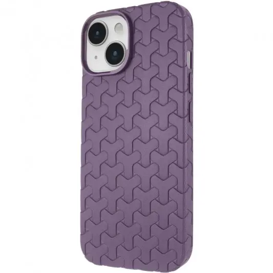 Чехол TPU Weaving для Apple iPhone 13 / 14 (6.1") Purple