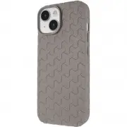 Чехол TPU Weaving для Apple iPhone 15 (6.1") Grey
