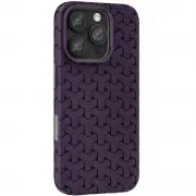 Чохол TPU Weaving для Apple iPhone 16 Pro (6.3") Purple