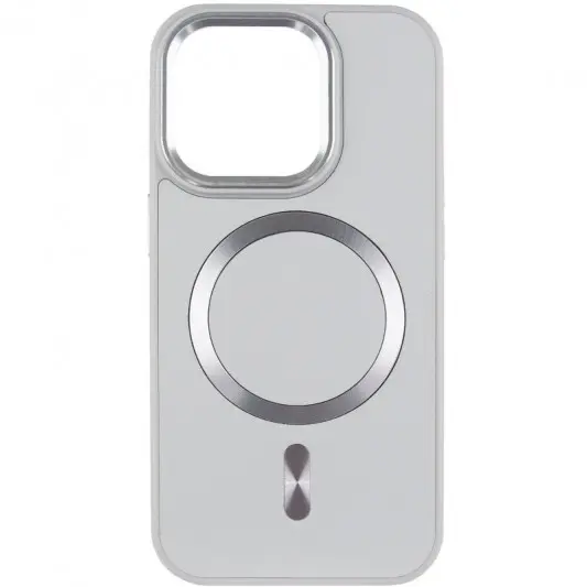 Шкіряний чохол SnapCase with MagSafe для Apple iPhone 11 (6.1") Grey - зображення 1 
