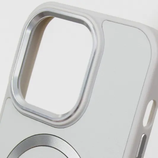 Шкіряний чохол SnapCase with MagSafe для Apple iPhone 11 (6.1") Grey - зображення 5 