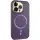Кожаный чехол SnapCase with MagSafe для Apple iPhone 12 Pro Max (6.7") Dark Purple