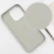 Кожаный чехол SnapCase with MagSafe для Apple iPhone 13 / 14 (6.1"), Grey