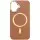 Шкіряний чохол SnapCase with MagSafe для Apple iPhone 16 (6.1") Brown