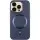 Кожаный чехол SnapCase with MagSafe для Apple iPhone 16 Pro (6.3") Dark Blue