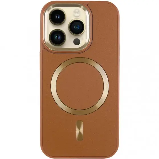 Кожаный чехол SnapCase with MagSafe для Apple iPhone 16 Pro Max (6.9"), Brown