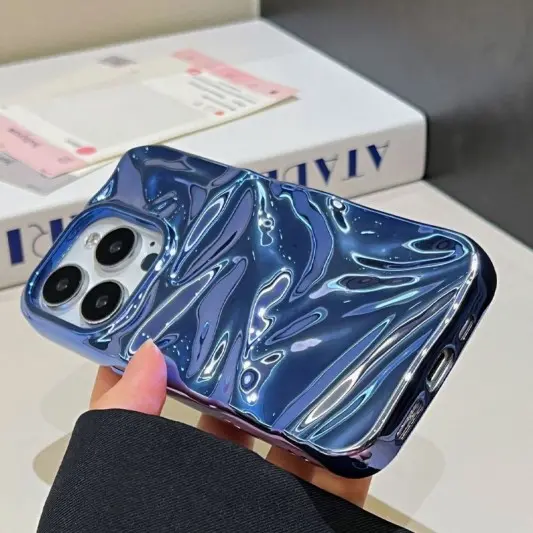 Чохол TPU Sea для Apple iPhone 14 Pro (6.1") Blue - зображення 4 