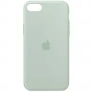 Чехол Silicone Case Full Protective (AA) для Apple iPhone SE (2020) Бирюзовый / Beryl