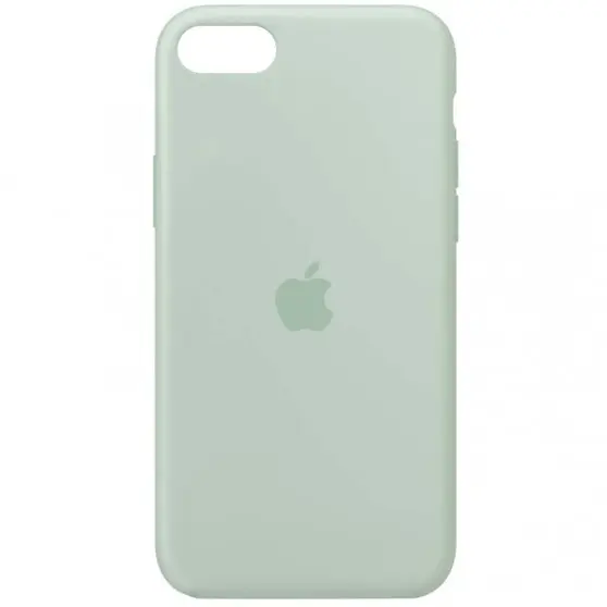 Чехол Silicone Case Full Protective (AA) для Apple iPhone SE (2020) Бирюзовый / Beryl