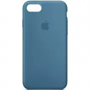 Чехол Silicone Case Full Protective (AA) для Apple iPhone SE (2020) Синий / Blue Jay