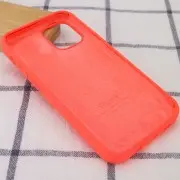 Чохол Silicone Case Full Protective (AA) для Apple iPhone 15 (6.1"), Кавуновий / Watermelon red